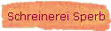 Schreinerei Sperb